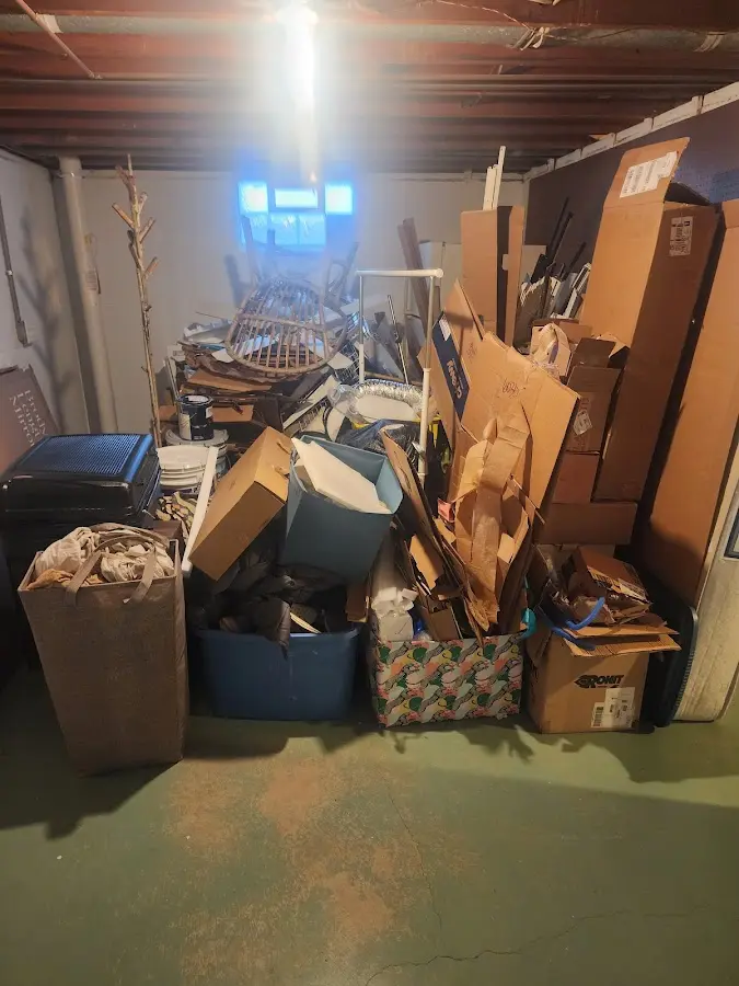 Roll-off dumpster container at job site for Construction Dumpster Rental in South Heidelberg